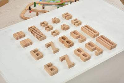 Number Blocks - Montessori Large Wooden Blocks