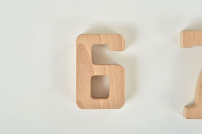 Number Blocks - Montessori Large Wooden Blocks