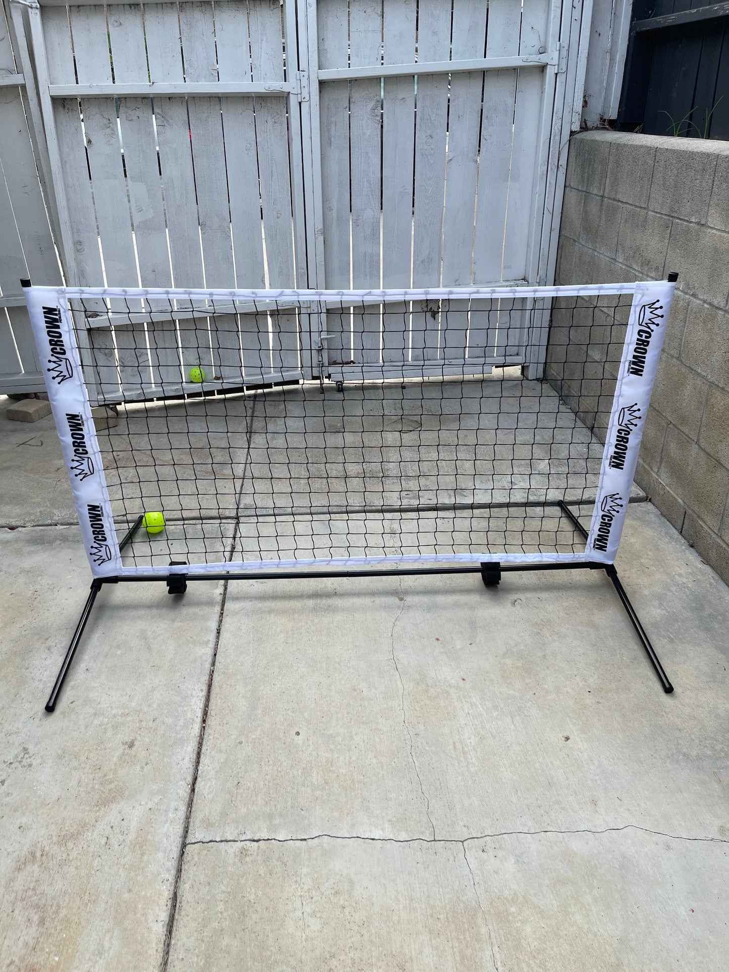 CROWN PICKLEBALL - Mini-Net (White/Black)