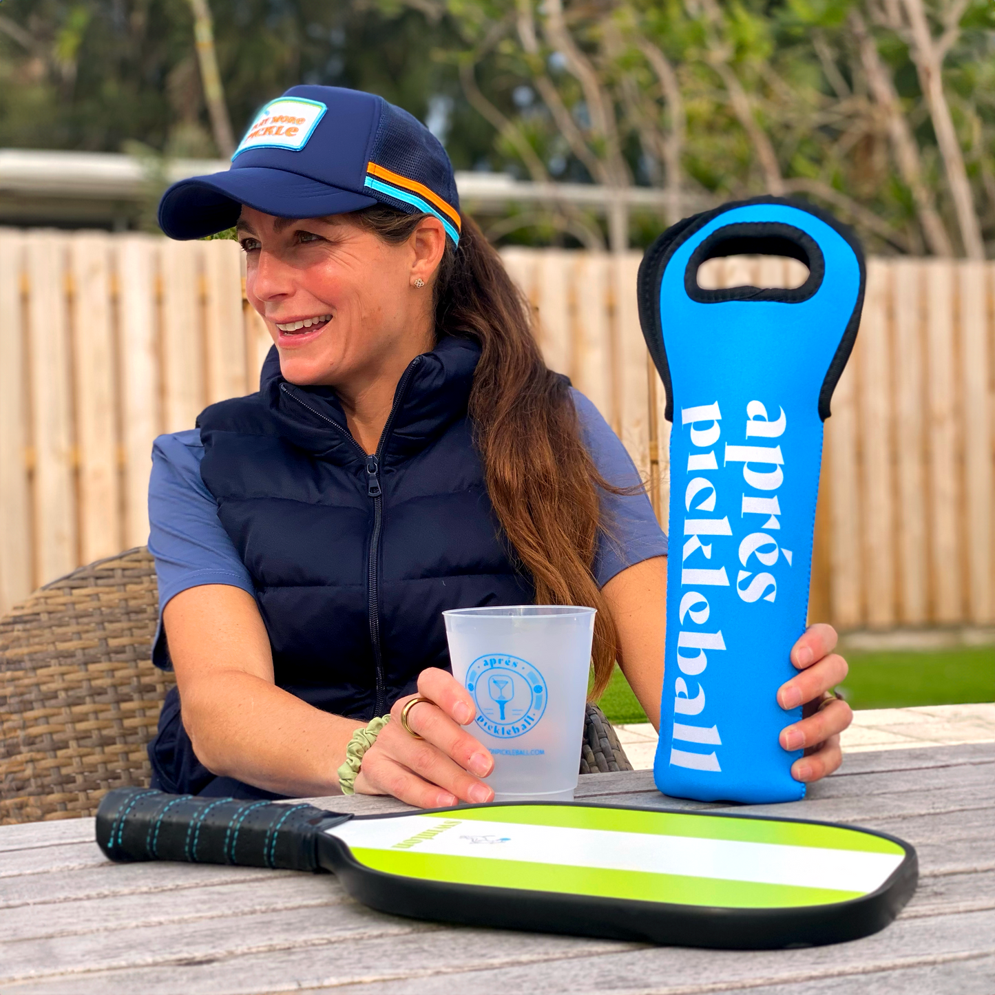 Play More Pickle Navy Hat