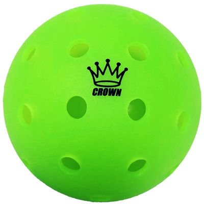 CROWN PICKLEBALL - High-Performance OUTDOOR Pickleballs (100-PACK COLD)