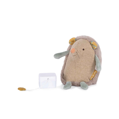 Musical hedgehog "Three Little Rabbits"