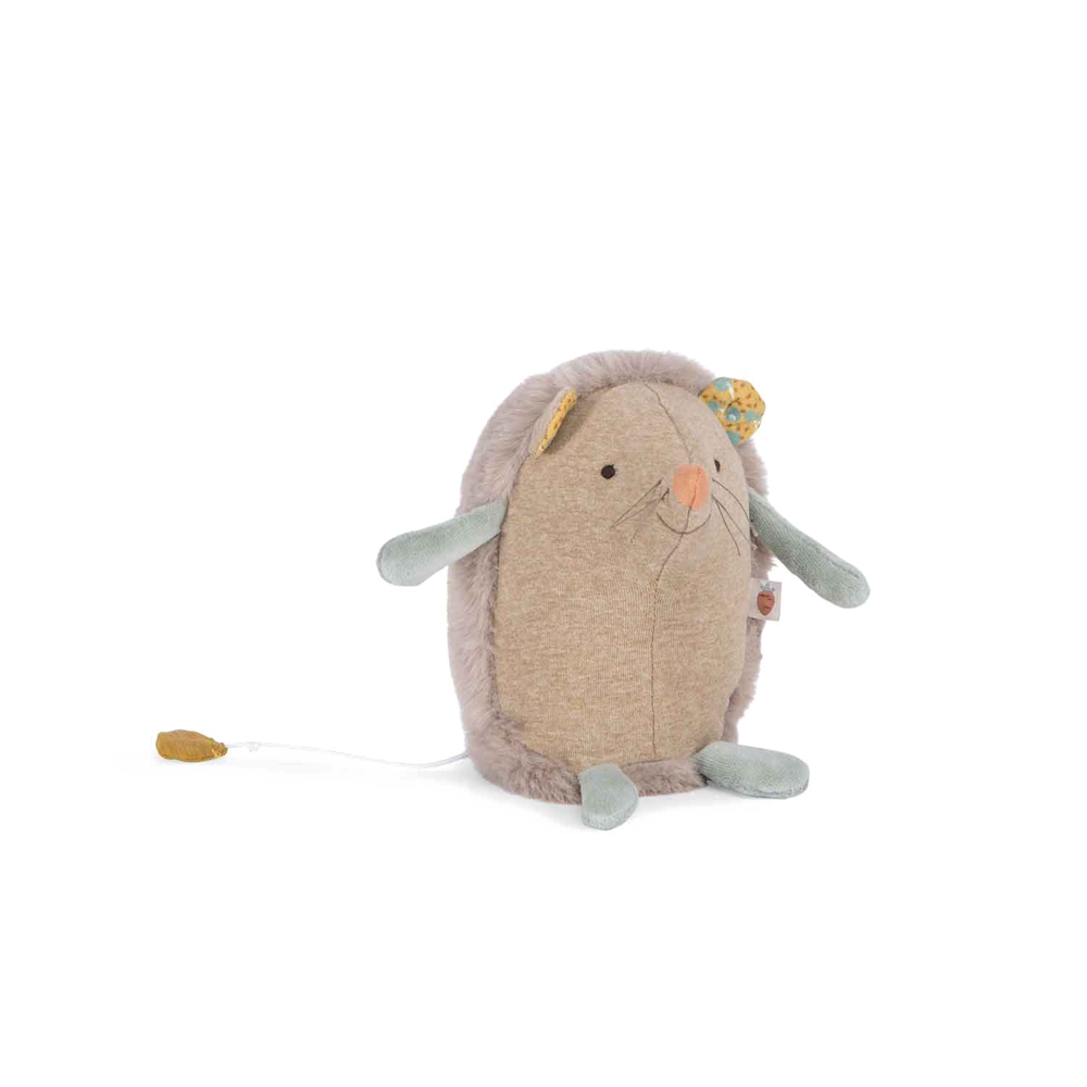 Musical hedgehog "Three Little Rabbits"