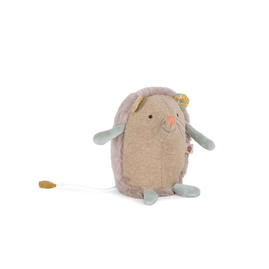 Musical hedgehog "Three Little Rabbits"