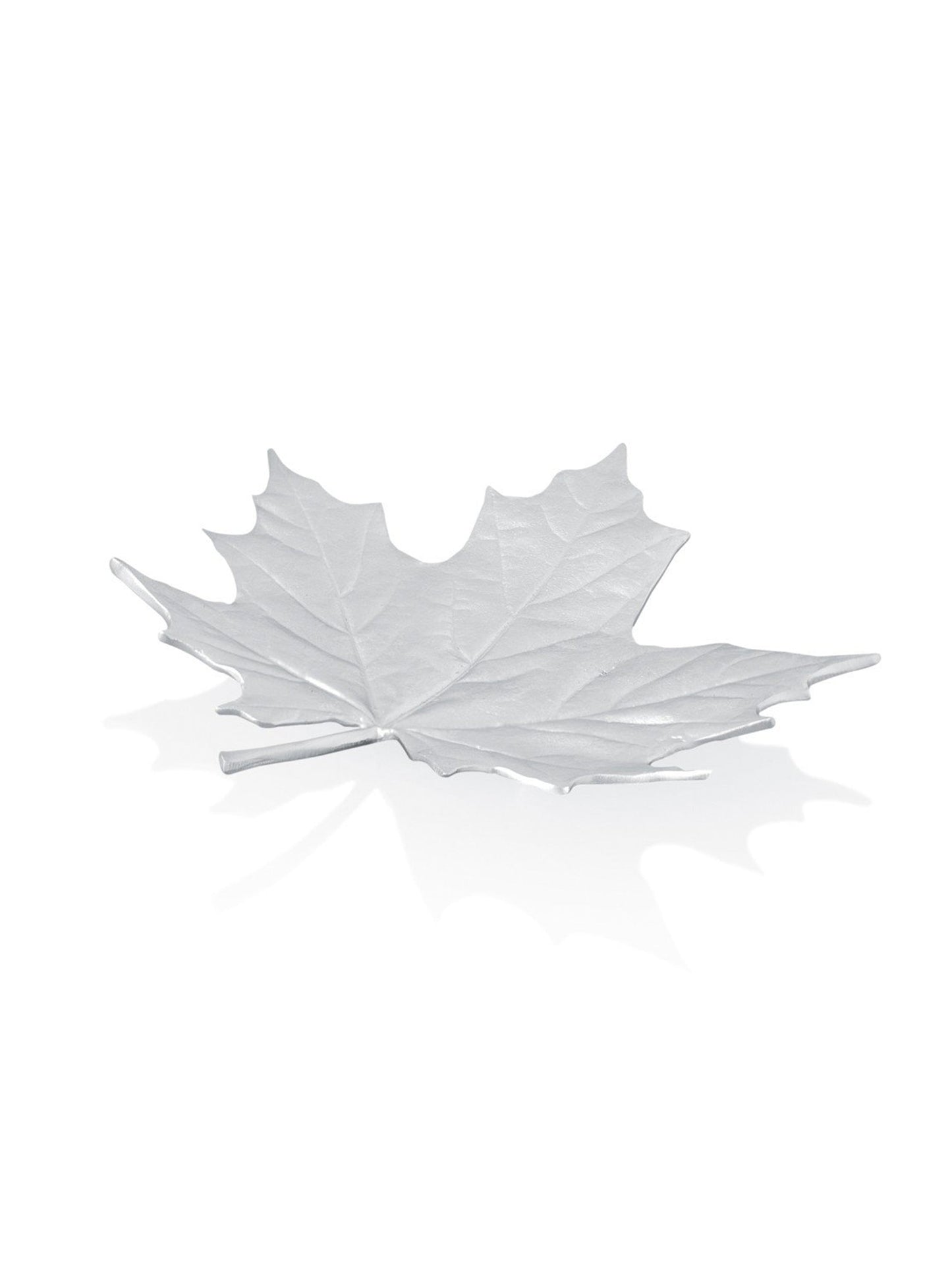 Pewter Maple Leaf Dish