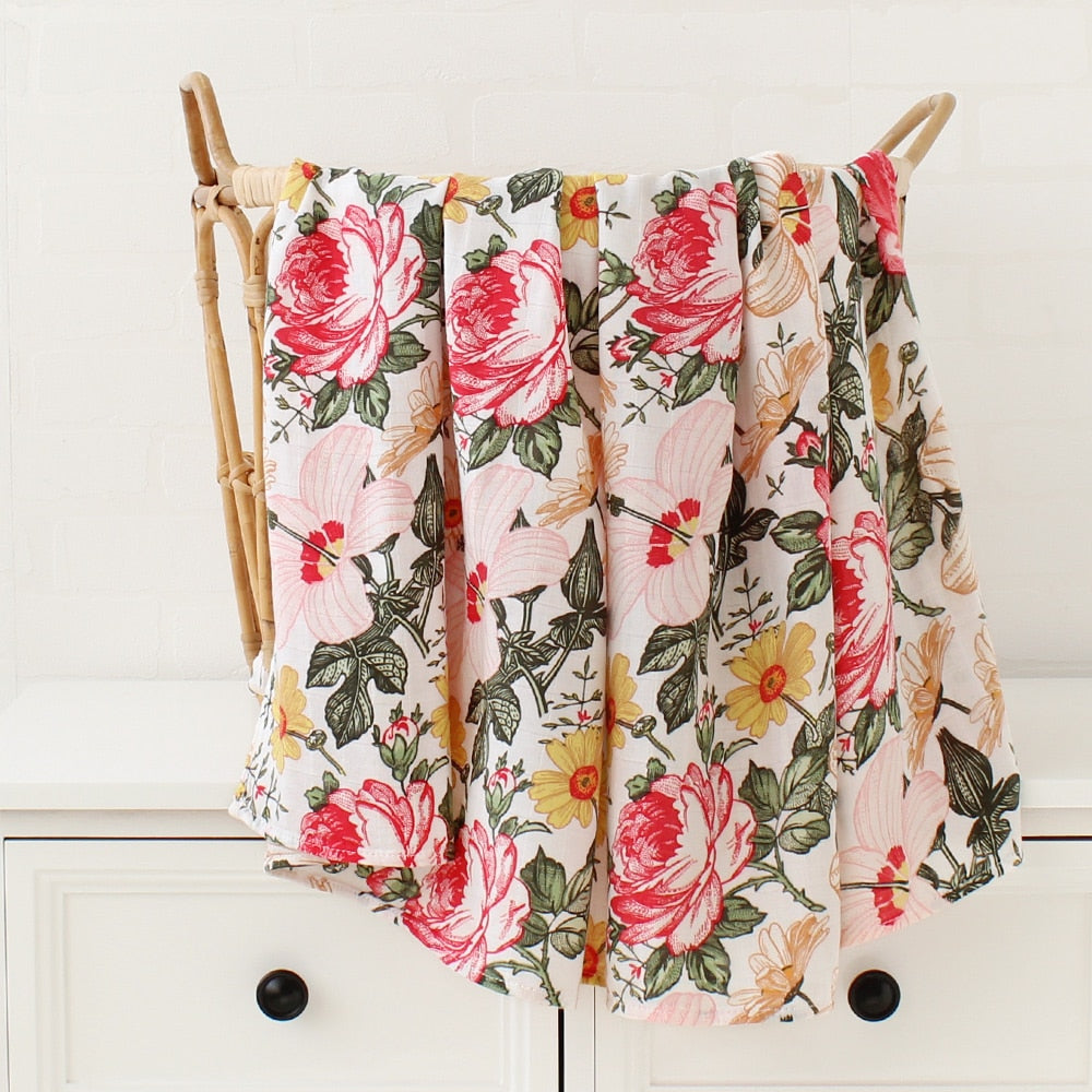 Art Deco Muslin Swaddles