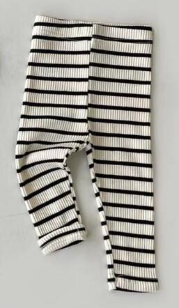Girls Skinny Ribbed Pants
