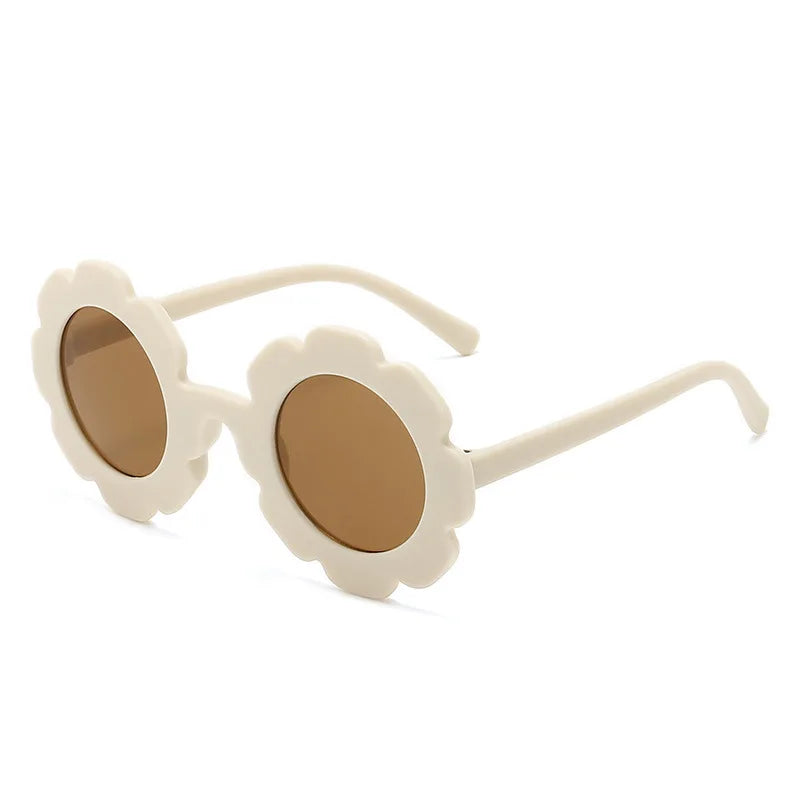 Round Sunflower UV400 Sunglasses