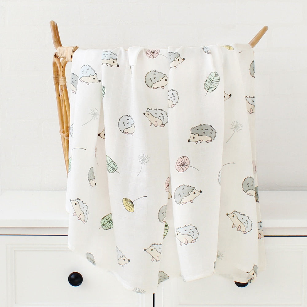 Art Deco Muslin Swaddles