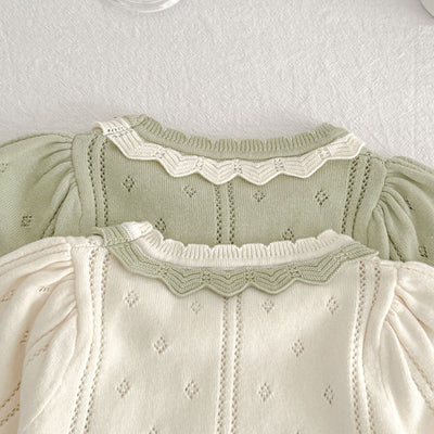 Ruffle Lace Collar Bloomer Set