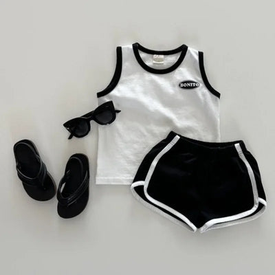Cotton Bonito Tees & Shorts Set