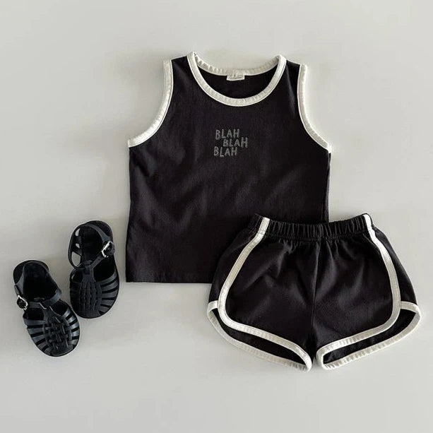 Cotton Bonito Tees & Shorts Set