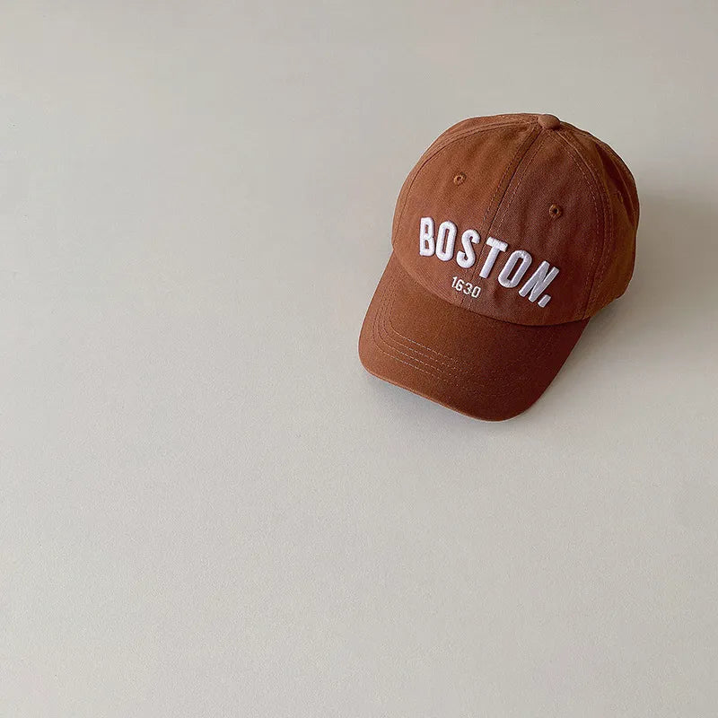 Boston Embroidered Baseball Cap