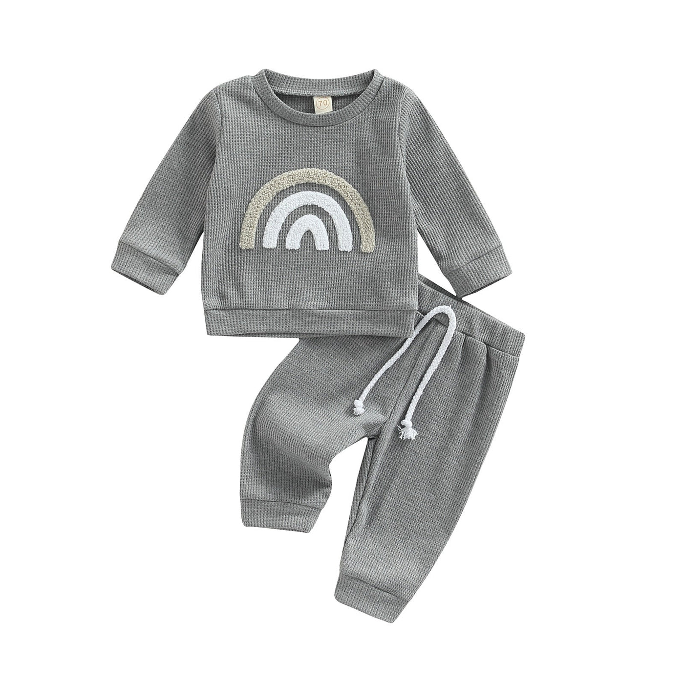 Waffle 3D Print Jogger Set