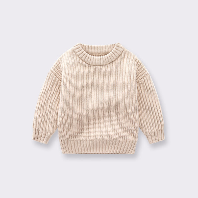 Knitted Round Neck Sweater