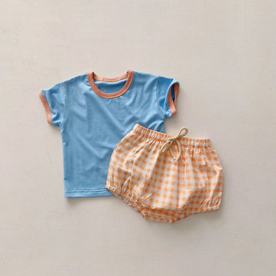 Minnie Print Baby Girls' T-shirt: Simple and Cute Cartoon Tee