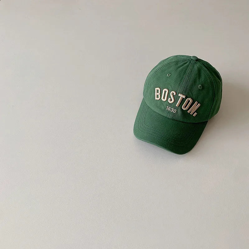 Boston Embroidered Baseball Cap