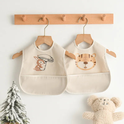 Cartoon Baby Feeding Bibs