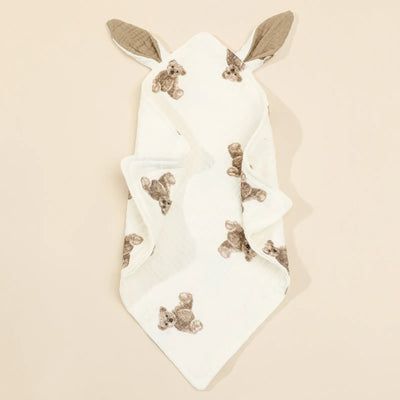 Bunny Ears Burp Cloth