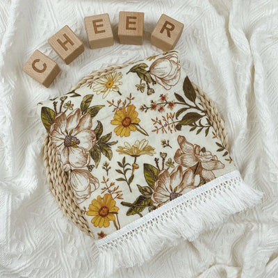 Floral Print Blanket Babies Bed Cover