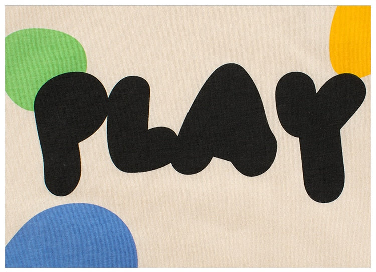 Play Graffiti Print T-Shirt