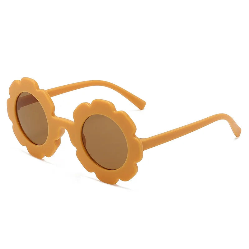 Round Sunflower UV400 Sunglasses