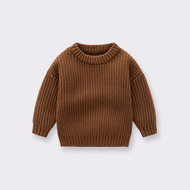 Knitted Round Neck Sweater
