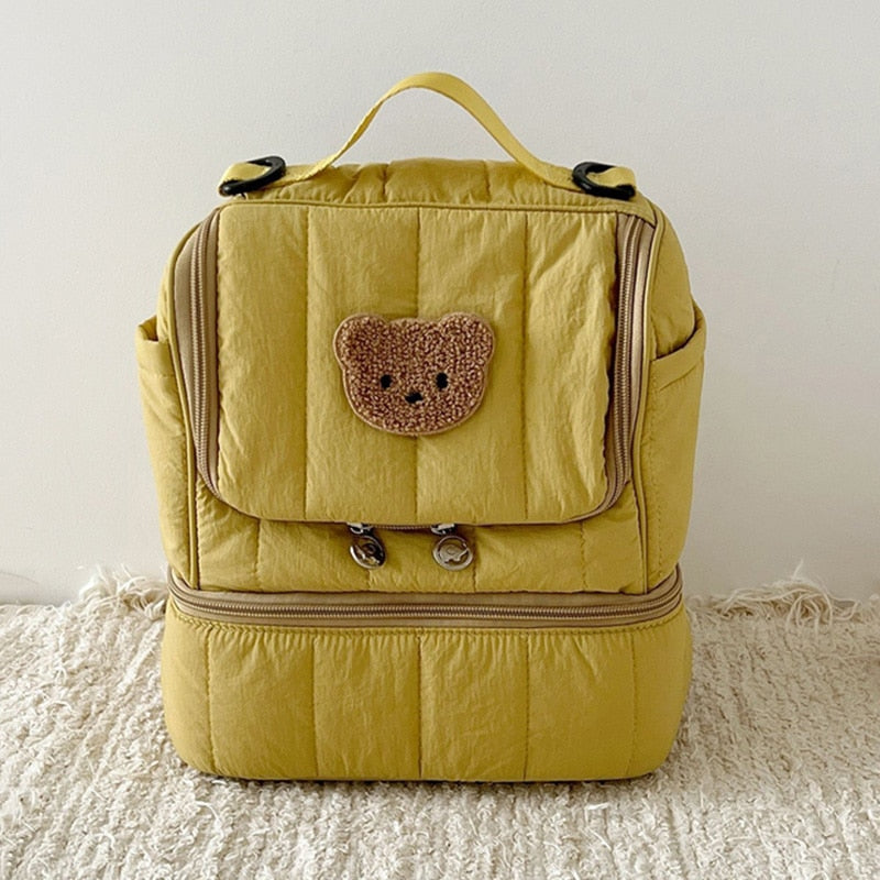 Insulated Double Level Cooler Lunch Bag