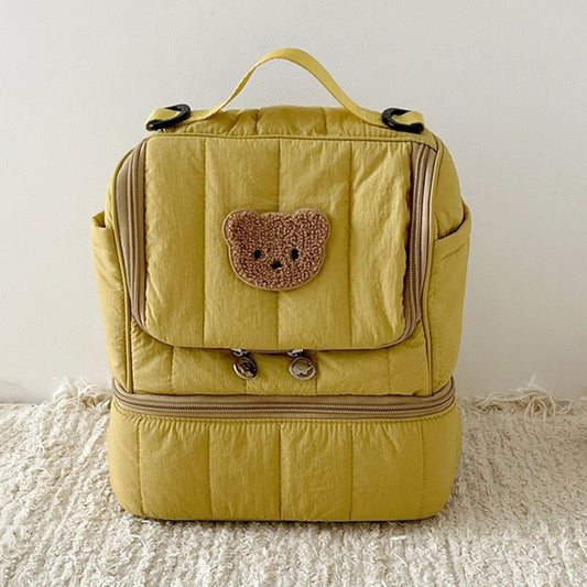 Insulated Double Level Cooler Lunch Bag