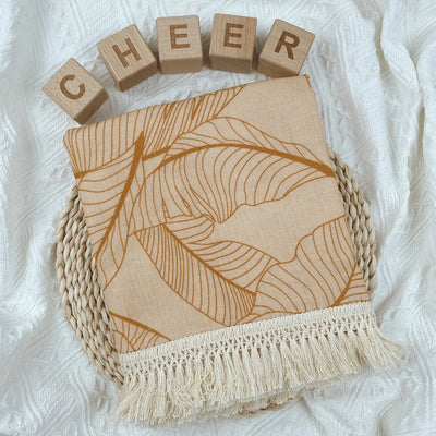 Floral Print Blanket Babies Bed Cover