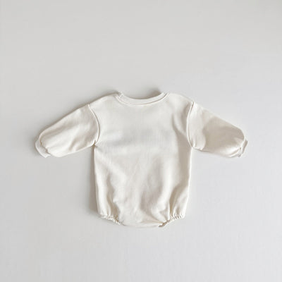 Love Embroidery Girl Bodysuit