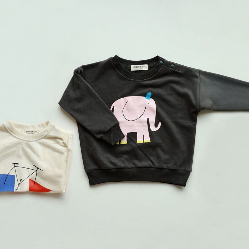 Long Sleeve Sweatshirt Top