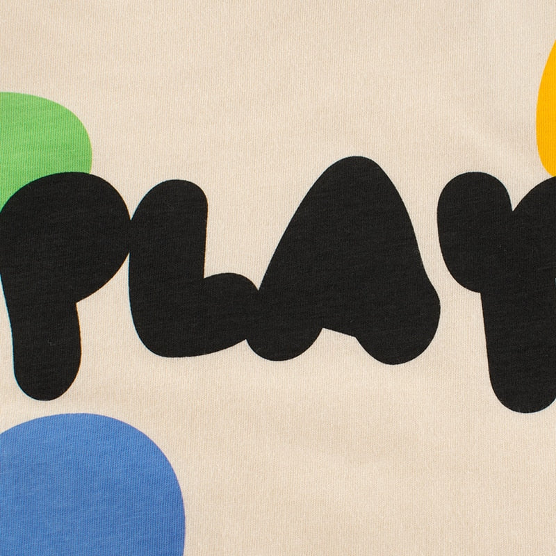 Play Graffiti Print T-Shirt