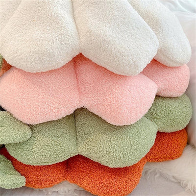 Plush Sunflower Cushion Pillow