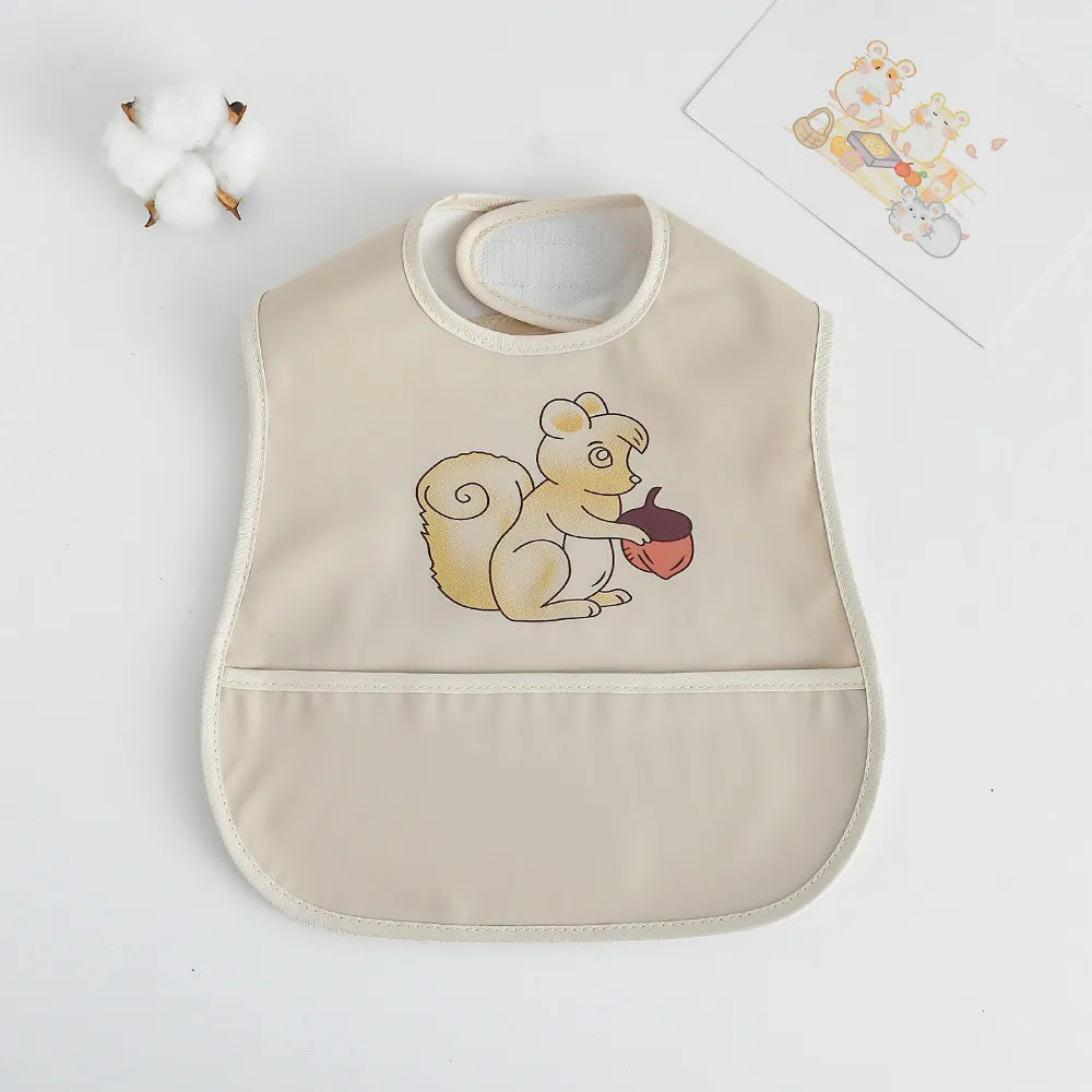 Cartoon Baby Feeding Bibs