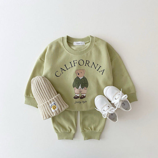 State Style Cotton Jogger Set