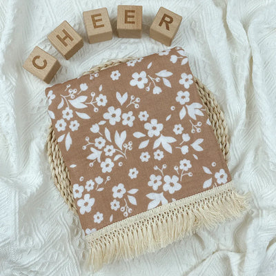 Floral Print Blanket Babies Bed Cover