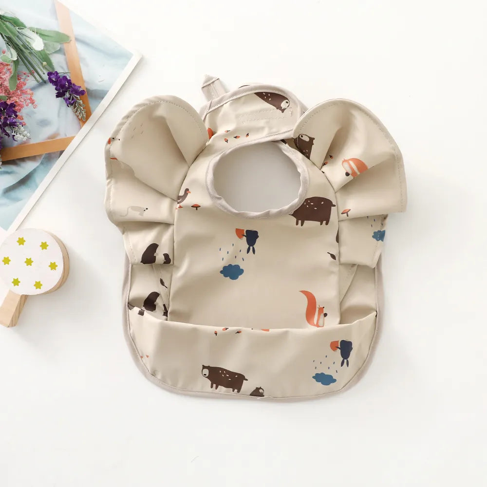 Waterproof Cartoon Baby Bibs