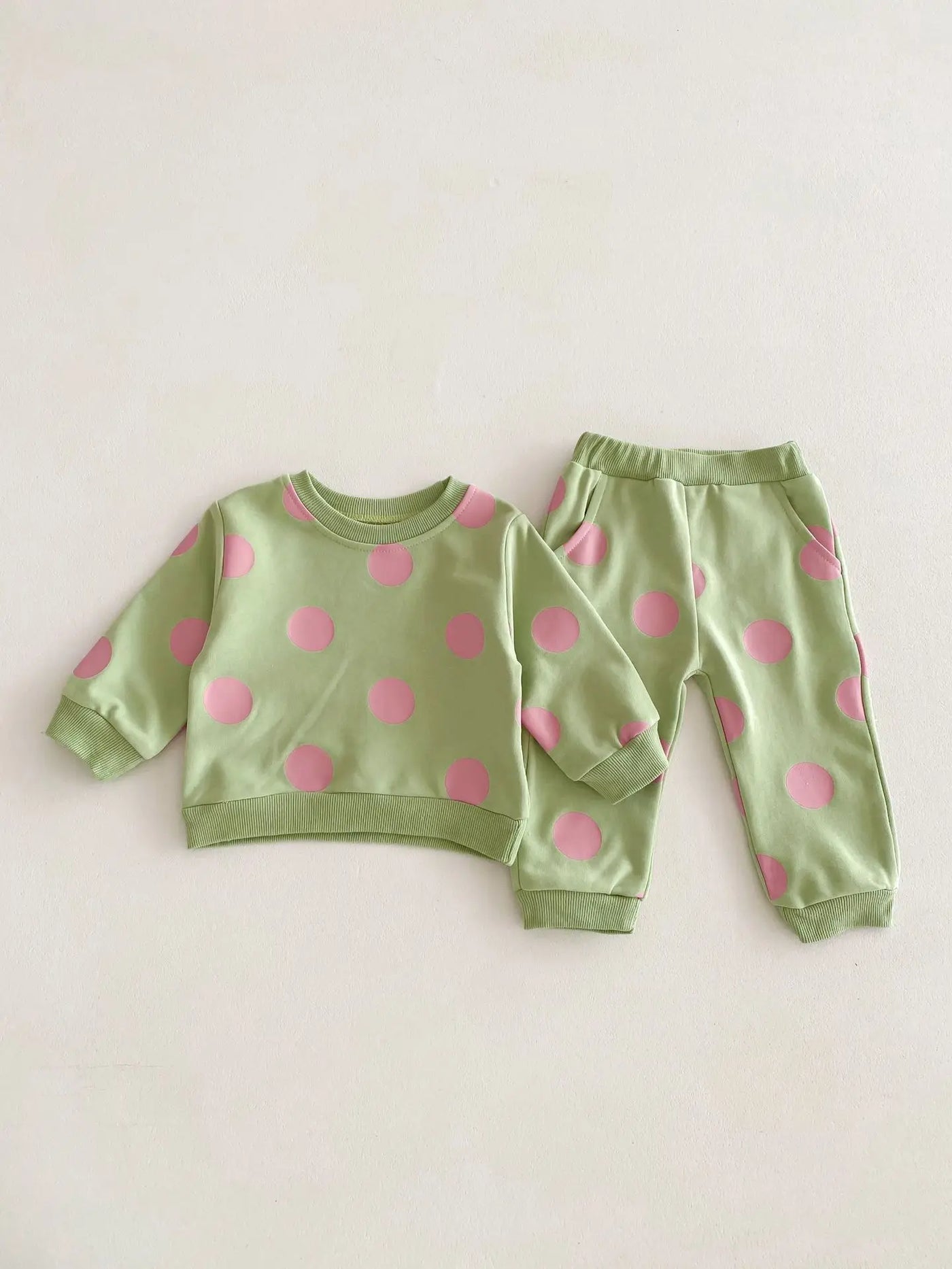 Polka Dot Jogger Set