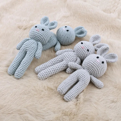 Cotton Crochet Baby Stuffed Rabbit Toy