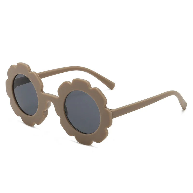 Round Sunflower UV400 Sunglasses