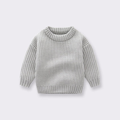 Knitted Round Neck Sweater