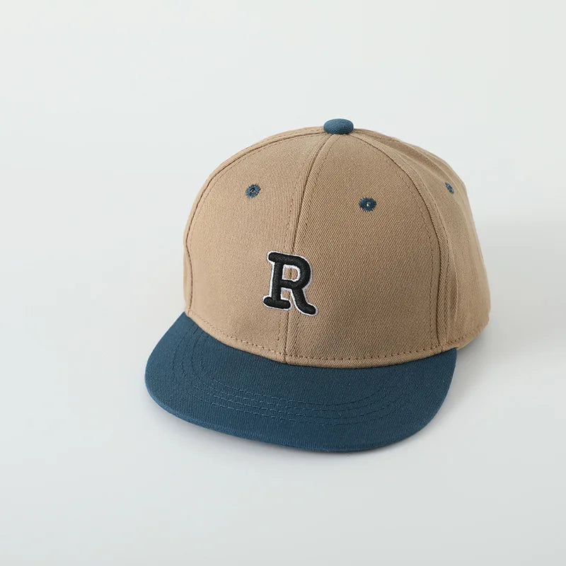 Letter R Peaked Baseball Hat