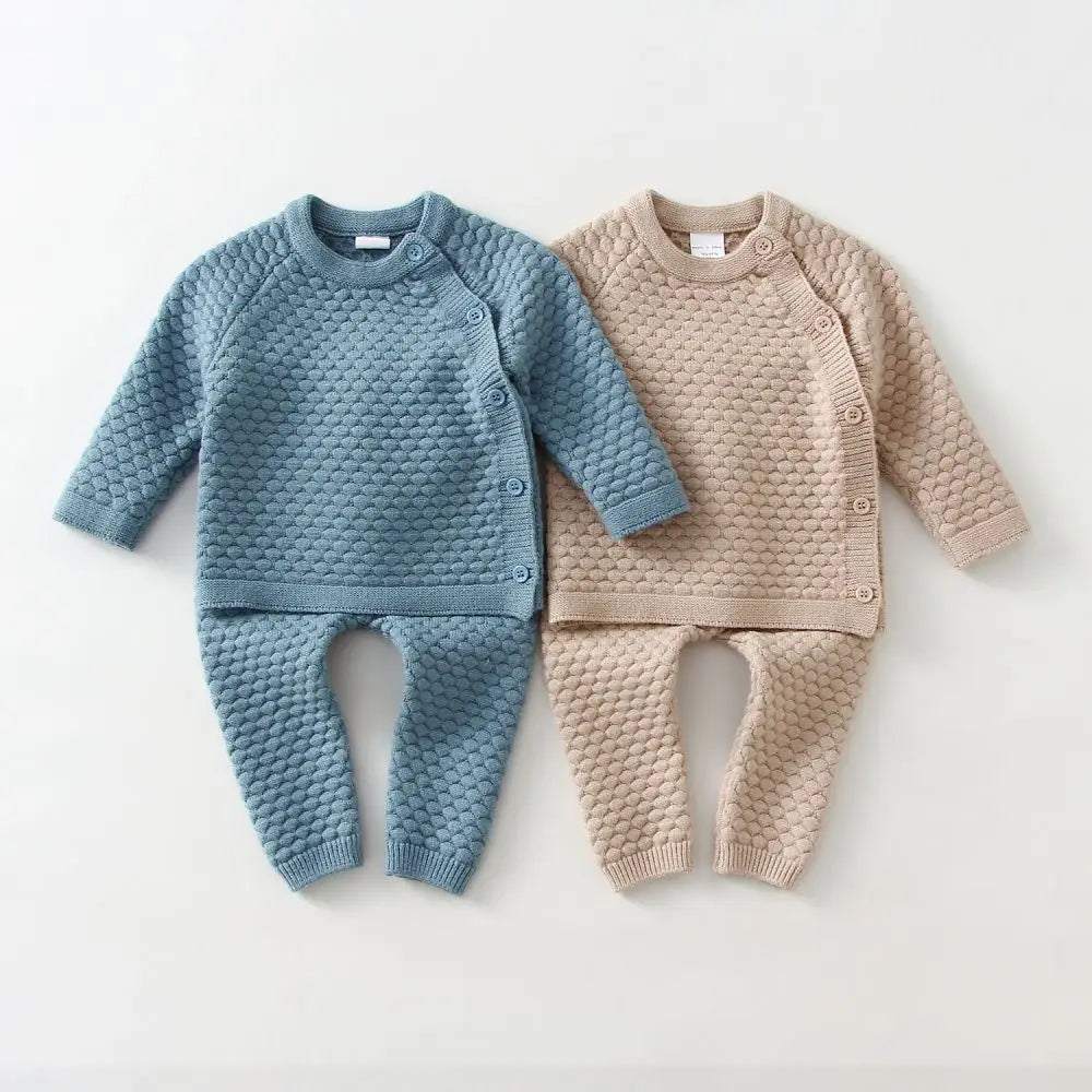 Soft Knitted Casual Set