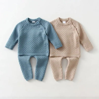 Soft Knitted Casual Set