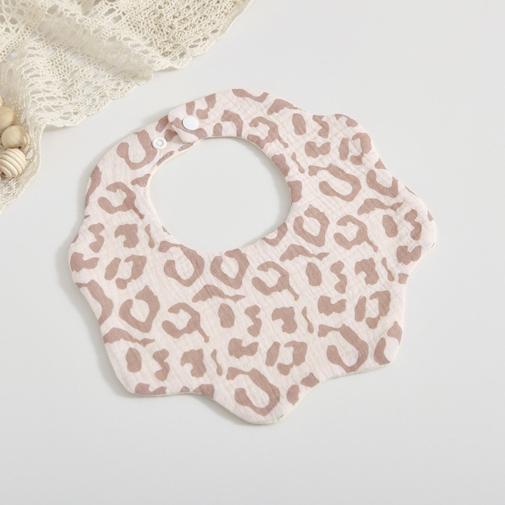Petal Muslin Cotton Bibs