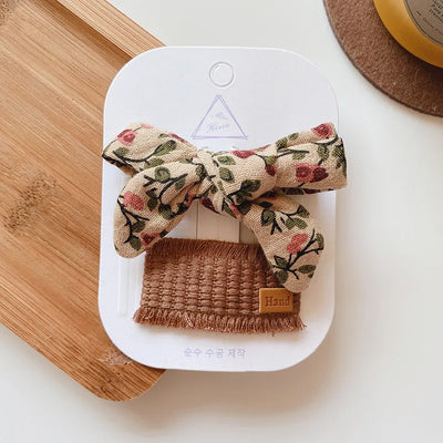 Girls Cute Bow Hair Clip