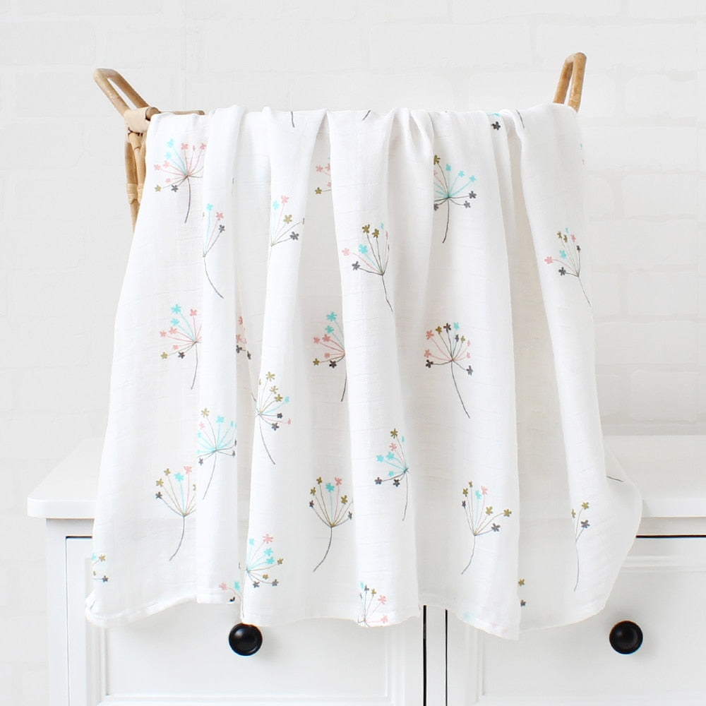 Art Deco Muslin Swaddles