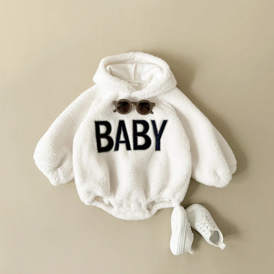 BABY Fleece Pullover Romper