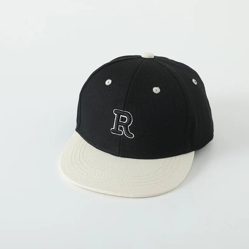 Letter R Peaked Baseball Hat